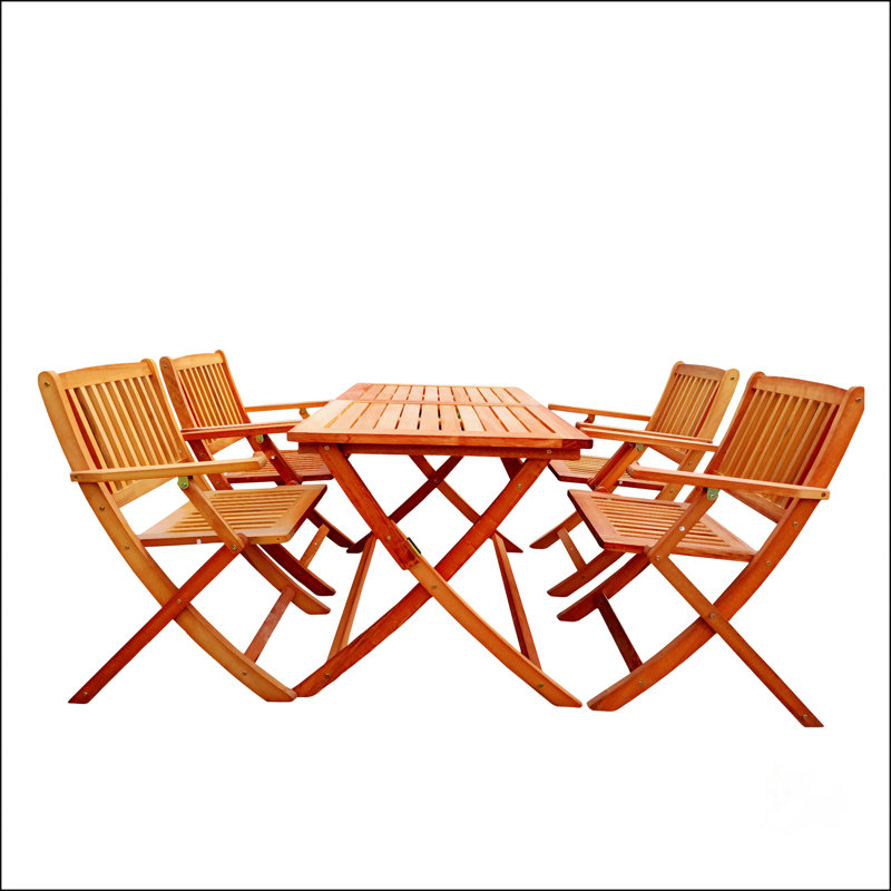 Foldable Patio Dining Set