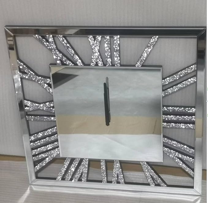 Glass Wall Clock