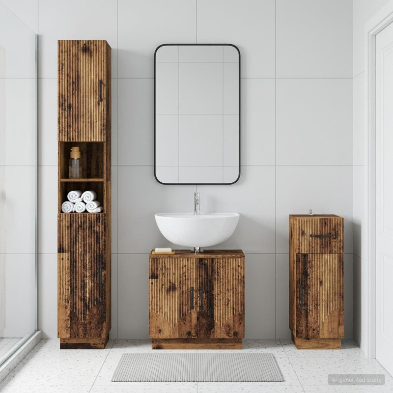 Bathroom Storage Furniture Set