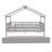 Zhayne Wooden House Bed with Trundle-1451600463-1451600451