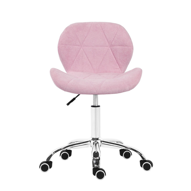 Natala Office Chair with Headrest, Pink
