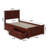 Amear Solid Wood Storage Platform Bed with Under Bed Drawers-1622831419-1623057465