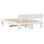 Bed Frame with Headboard Solid Pine Wood-1070559627-1070559644