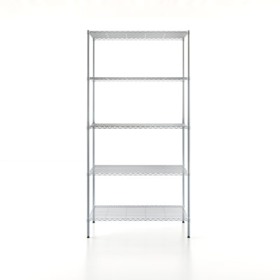 Suvam 36'' W Metal Shelving Unit