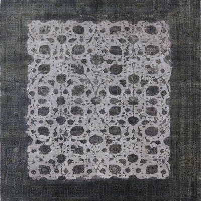 Tapis oriental gris Tequesta