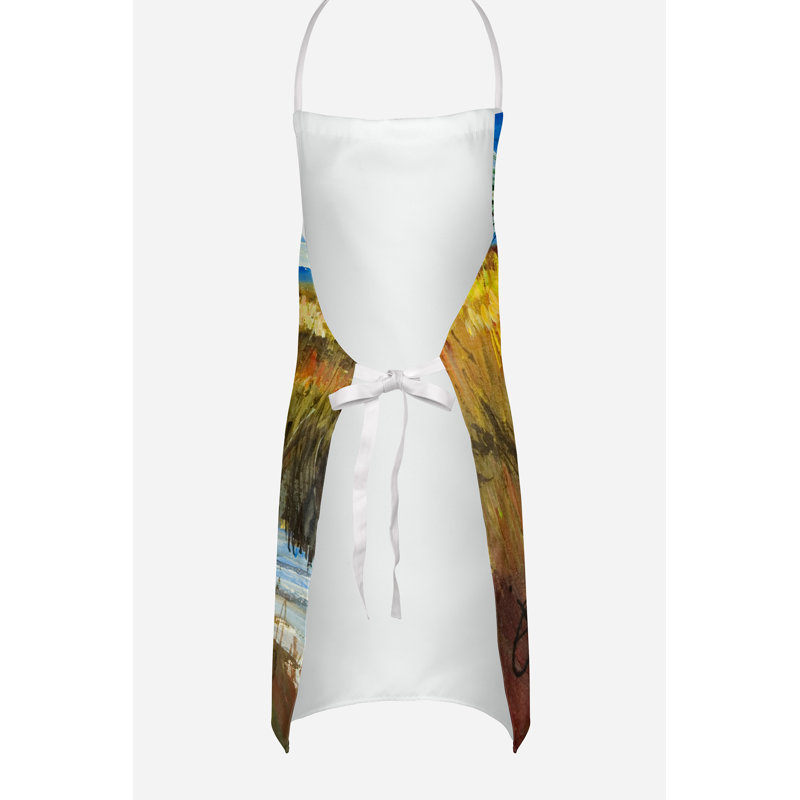 No Pattern Bib Apron