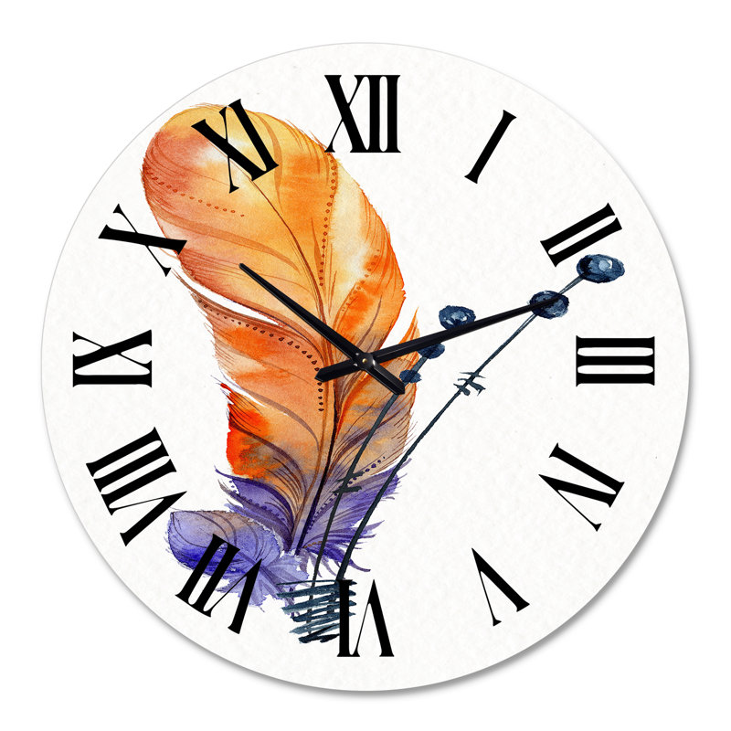 Horloge murale bohème et éclectique, Moyenne