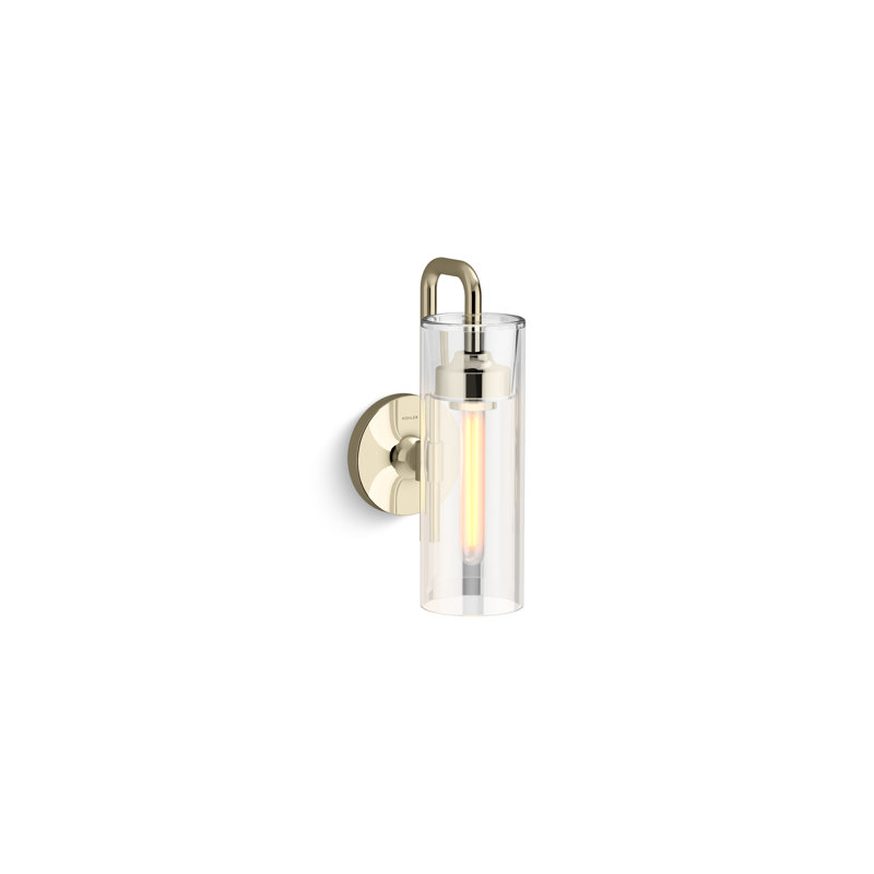 Purist 13 In. One-Light Sconce, French Gold