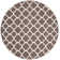 Rodgers Hand Woven Flat Weave Banana Silk/Wool/Cotton Geometric Rug in Brown
