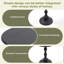 Table basse en métal vintage, table d'appoint ronde pour table de chevet et table d'appoint