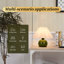 Mini lampe de table 10 "en fer moderne (ensemble de 2)-260821323