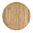 Verona Outdoor Patio Round Acacia Wood Coffee Table, Natural Finish Wood