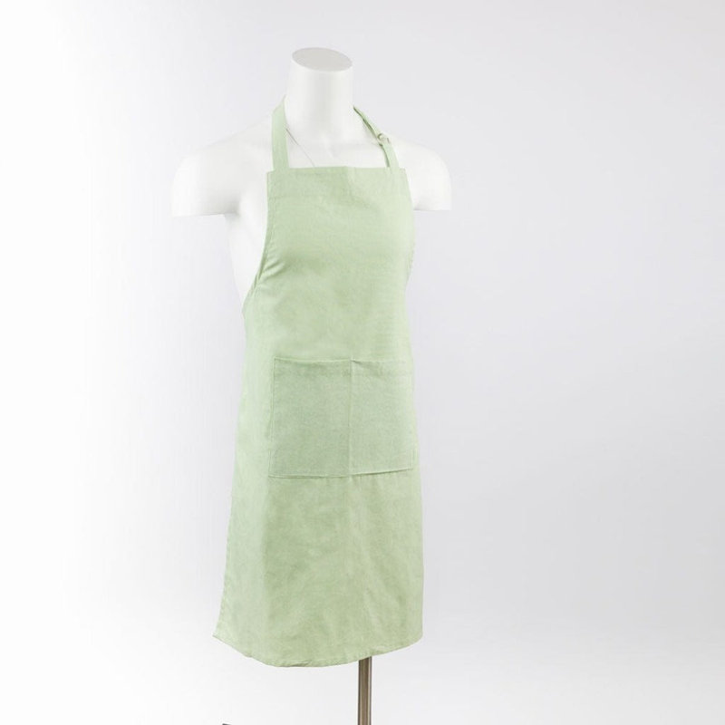 Tablier de qualité supérieure avec ceinture ceinturée, Vert