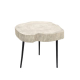 Solid Wood Top End Table