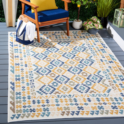 Tapis intérieur / extérieur Naquin Sunrise Performance