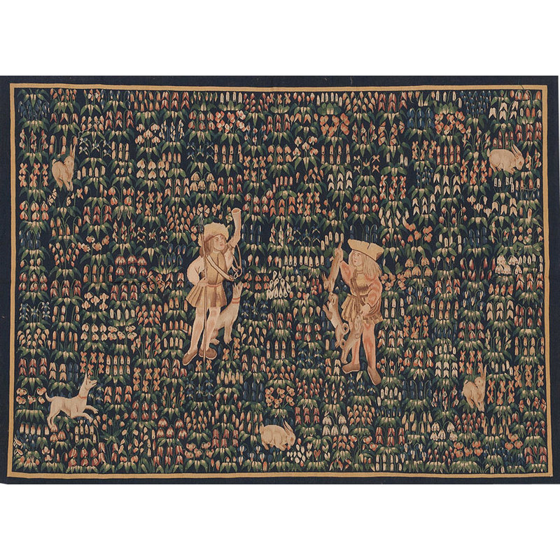 Hand-Knotted High-Quality Area Rug
