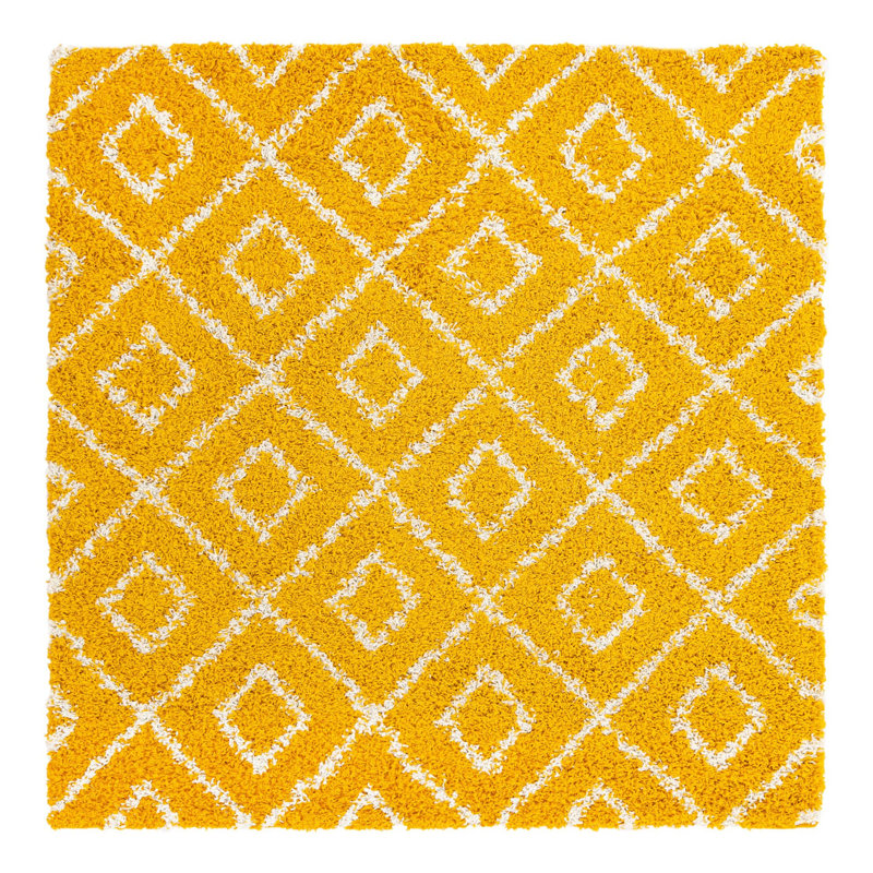 Atasia Geometric Indoor Rug, Square 6'