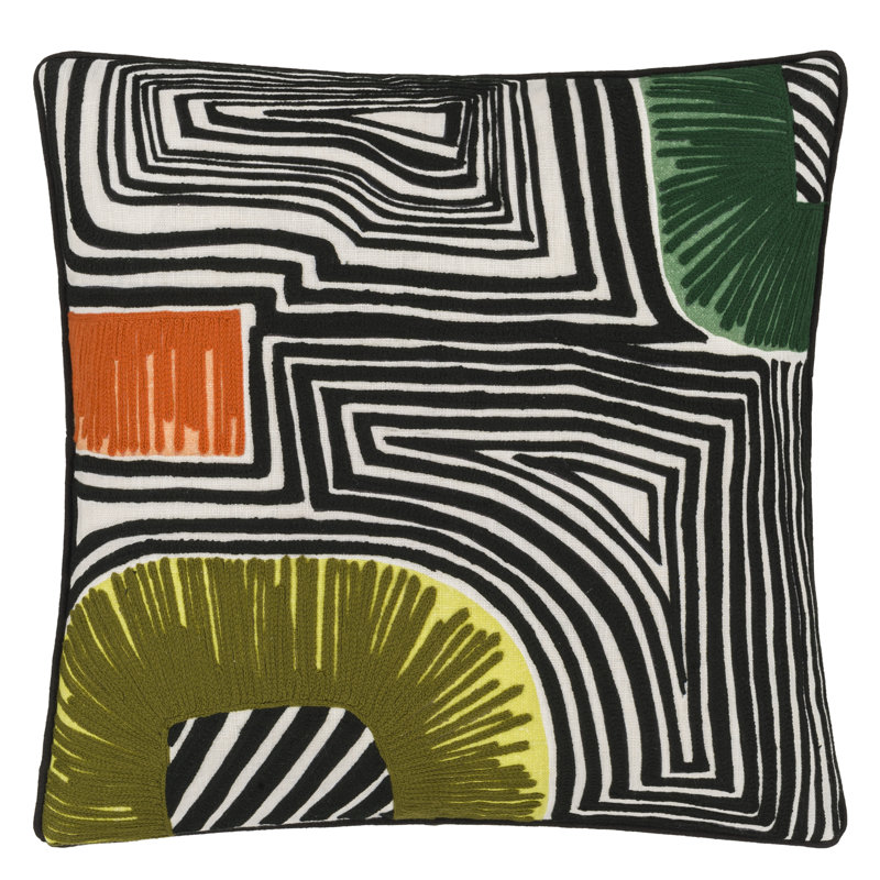 En Allant Aux Baux Cypres Decorative Pillow