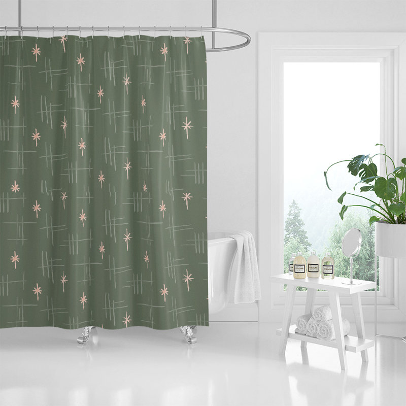 Faris Shower Curtain, 83" H x 70" W