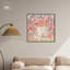 Art mural bohème flottant à motif floral Boho par Art Remedy-104344882-104344883