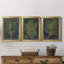 «Dramatic Pine I», ensemble de 3 peintures sur toile encadrées-334781499-334781498