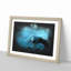 Splash Of Water In A Lake - Picture Frame Graphic Art-56876515-56876516