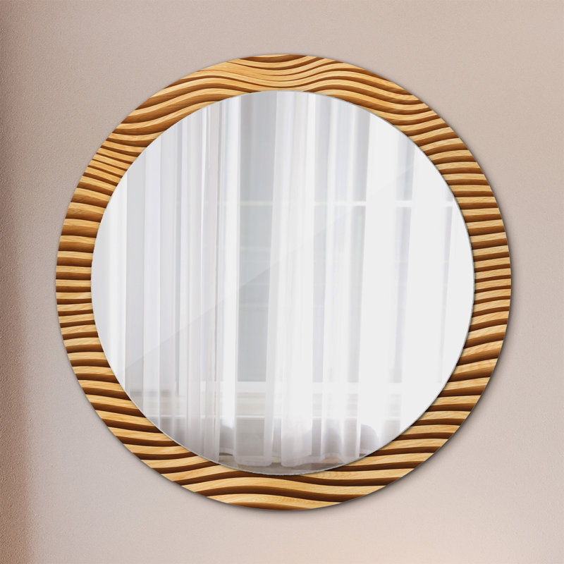 Huldar Glass Flat Wall Mirror