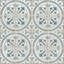 Casablanca 5" x 5" Ceramic Patterned Floor Use Tile
