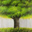 Housse de couette Big Green Tree - Brown Landcapes Home Decor