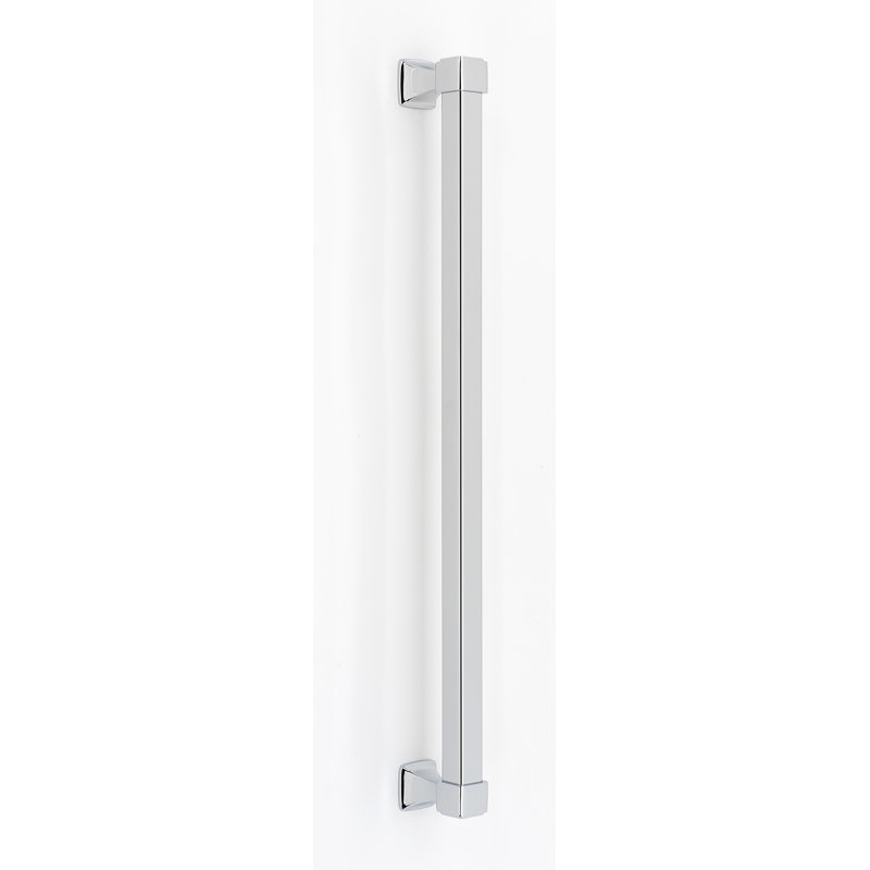 Poignée d'électroménager 18 po Cube, Chrome poli