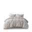Luxury Cotton Jacquard Bedding Sets, Ivory Polyester For Home Comfort