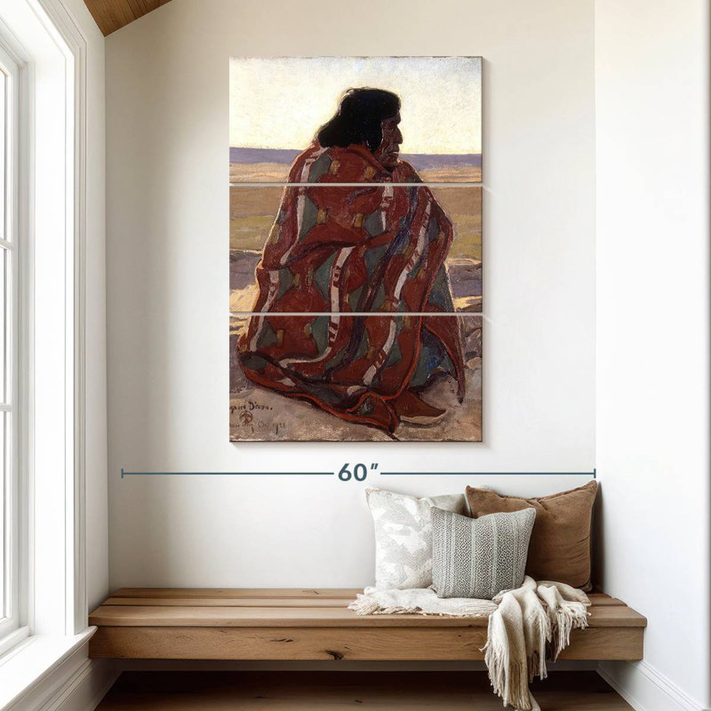 Hopi Man, 50" H x 32" W