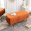 Banc de rangement rembourré en velours Miajah-251652347