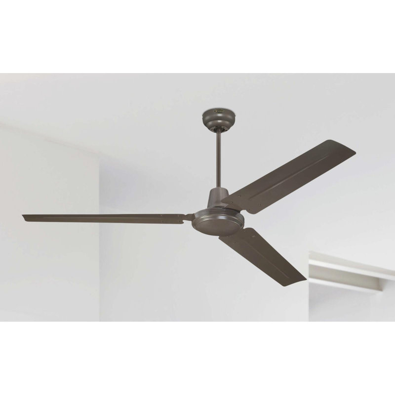 Bracci 142cm Ceiling Fan, Espresso Steel