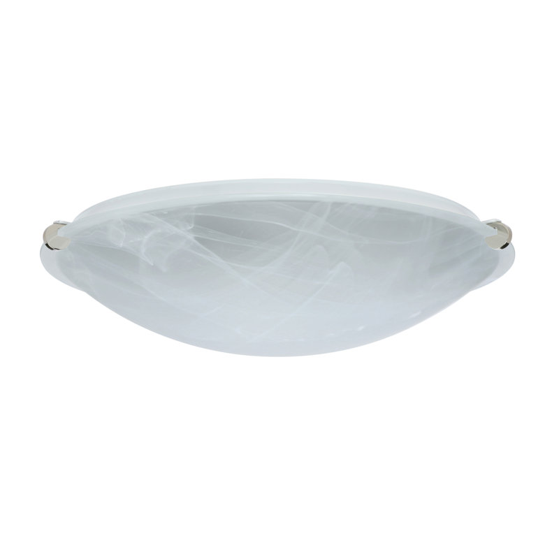 Tajik Flush Mount, 4.75" H x 15.75" W x 15.75" D, Marble