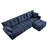 Modular Chenille Sofa-612487843-612487845-612487846