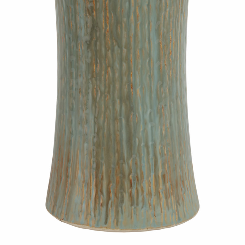 Vase décoratif en céramique, H 20 po x l 8 po x P 8 po