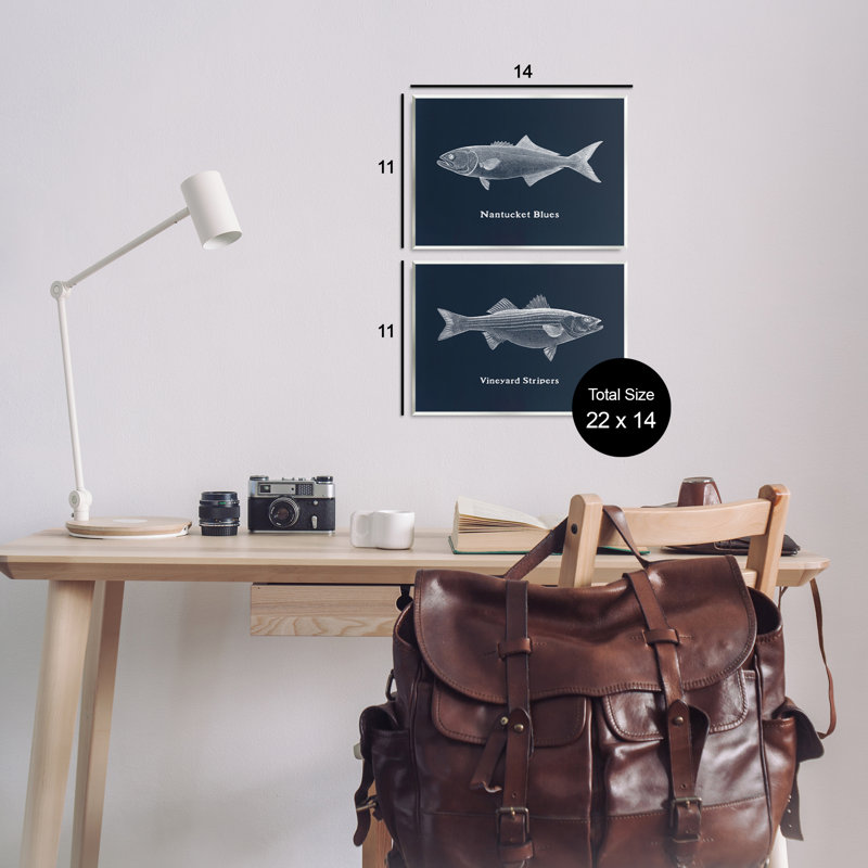 Plaque murale «Harbour Fish», conception par Phillipa Katz