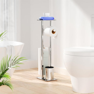 Free Standing Toilet Paper Holder