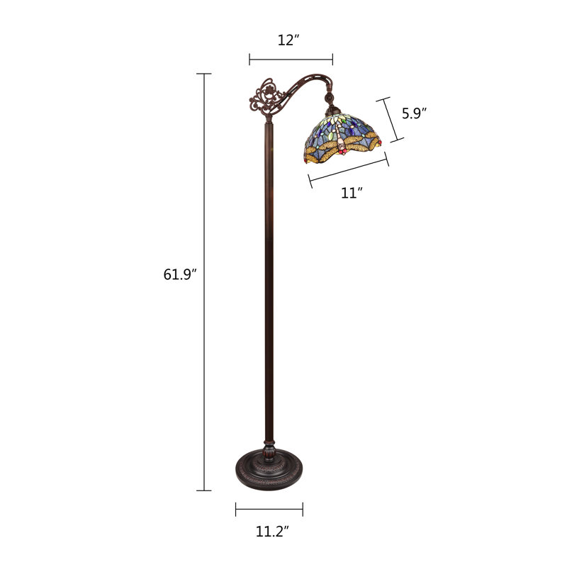 Lampe de travail / lecture sur pied 61,9 "Walstonburg