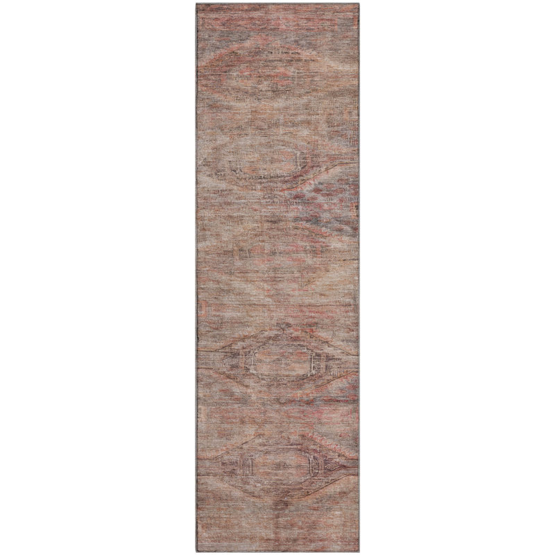 Premium Machine Washable Marasco AMF1631 Global Rug, Runner 2'3" x 7'6"
