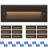 9" LED Landscape Lights IP65 for Step Deck Pathway Fence 3000K Warm White