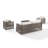 Cobe 4pc Wicker Outdoor Sofa Patio Furniture Set