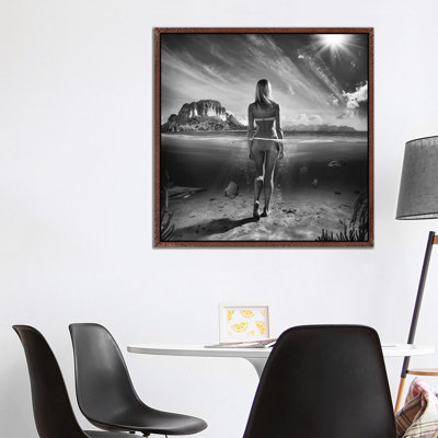 Bikini Girl I by Kathrin Federer - Print on Canvas