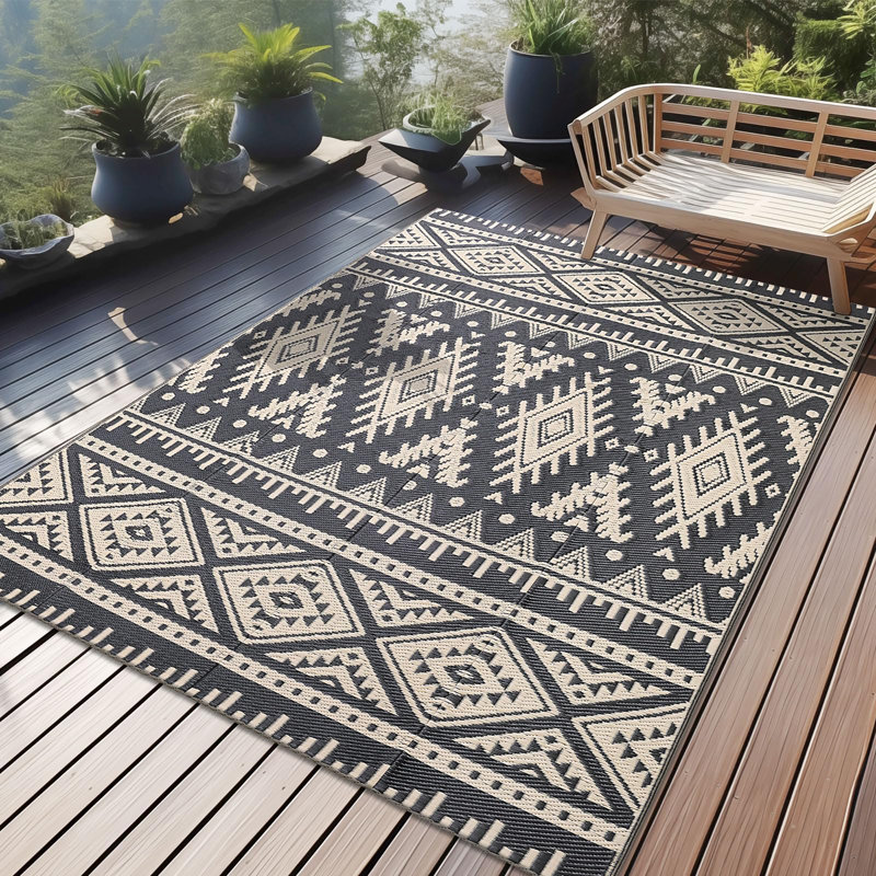 Geometric Shapes Area Rug, Rectangle 120 x 180 cm