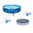 Intex 12'x30" Swimming Pool w/ Pump, Maintenance Kit (2 Pack) & 12' Pool Cover