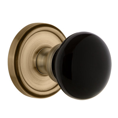 Bouton d'intimité avec rosette Grandeur Georgetown
