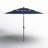 Leonard 120 " W Octagonal Tilt Market Umbrella with Crank Lift-59074275