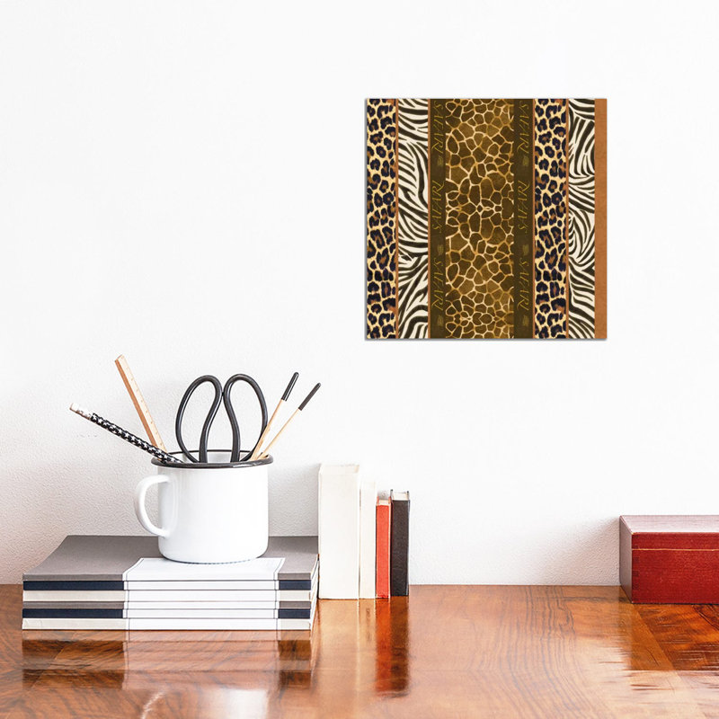 Safari by Maria Trad - Wrapped Canvas Gallery-Wrapped Canvas Giclée, 30.48 cm H x 30.48 cm W