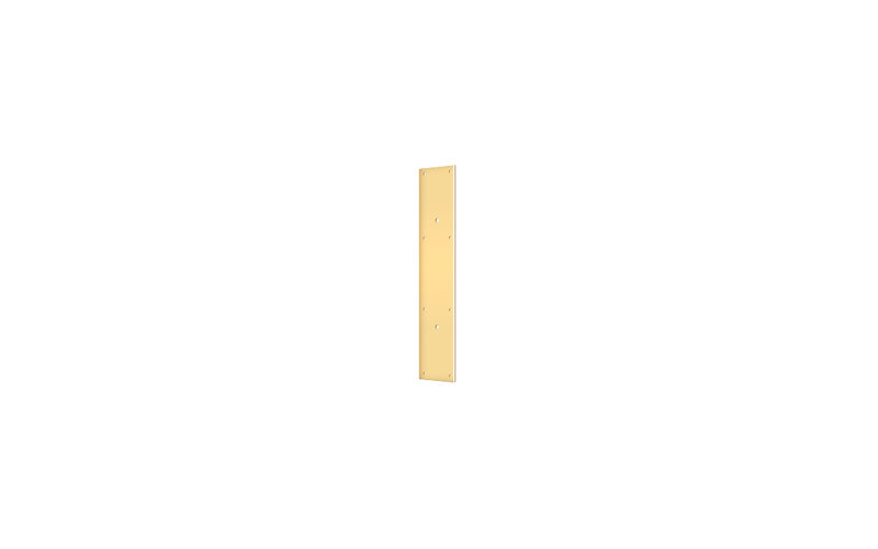 Door Sweep, PVD Polished Brass